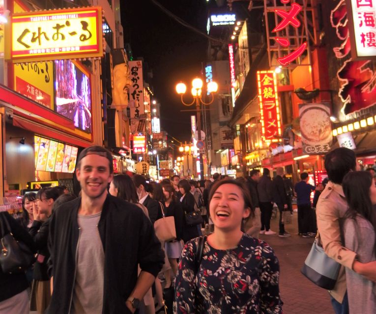 Osaka: Bar Hopping Night Tour in Namba - Meeting Point and Arrival