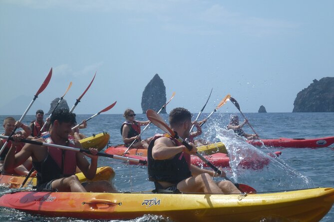 Private Tour Explore Vulcano Island by Kayak & Coasteering - Kayaking Along Rugged Coasts