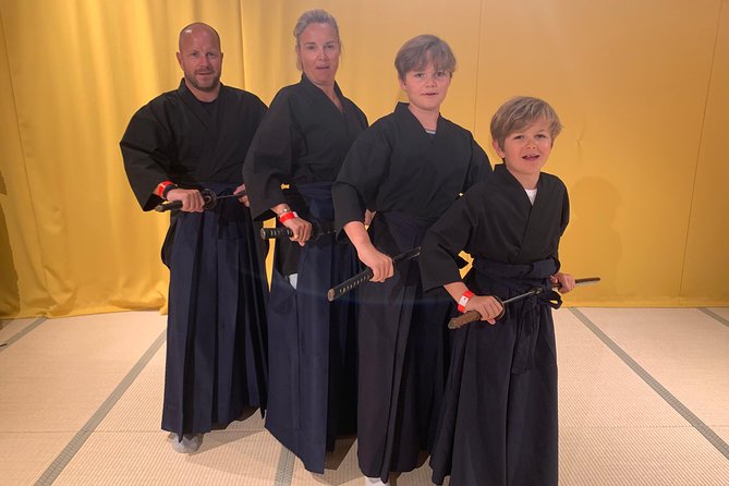 Samurai Sword Experience (Family Friendly) at SAMURAI MUSEUM - Katana Handling and Techniques