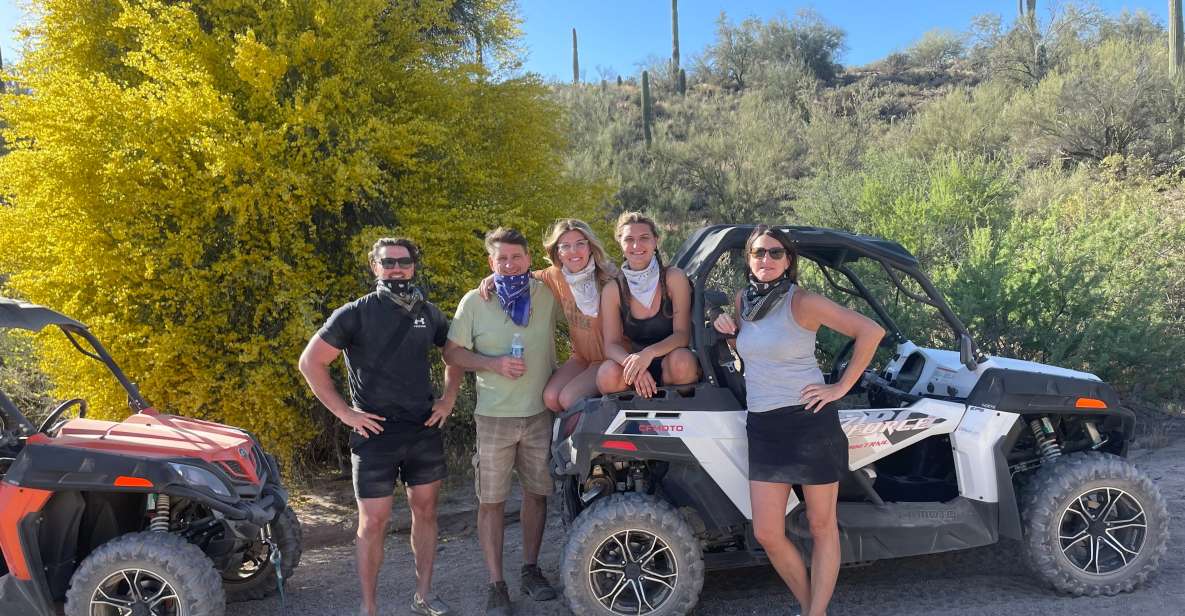 Scottsdale/Phoenix: Guided U-Drive ATV Sand Buggy Tour - Included Amenities