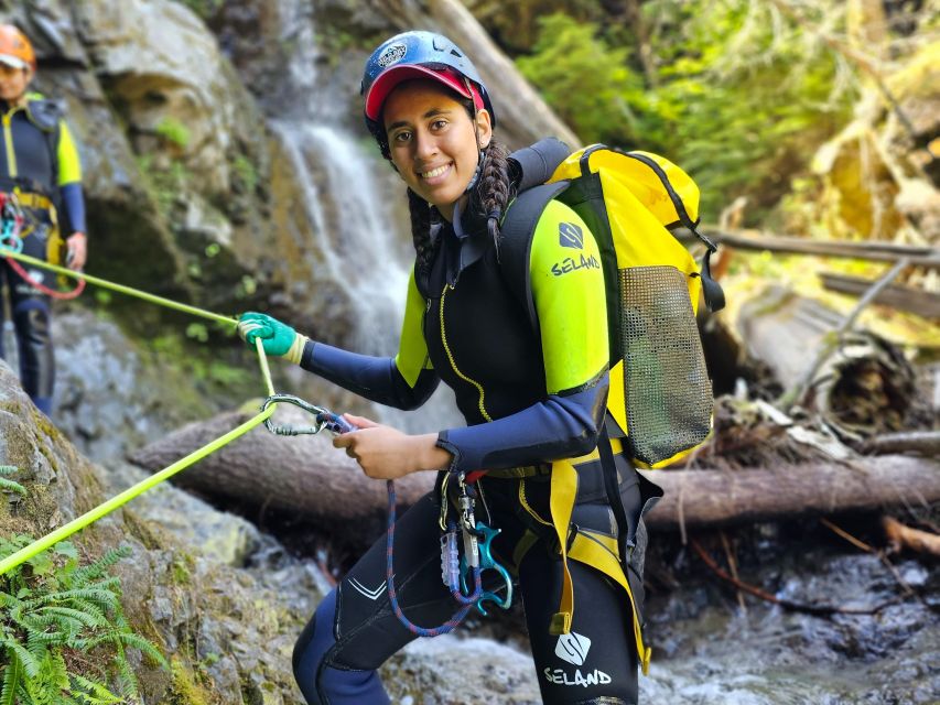 Seattle: Waterfall Canyoning Adventure + Photo Package! - Inclusions and Exclusions