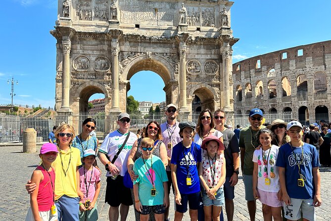 Skip-the-Lines Colosseum and Roman Forum Tour for Kids and Families - Personalized Attention From Guide