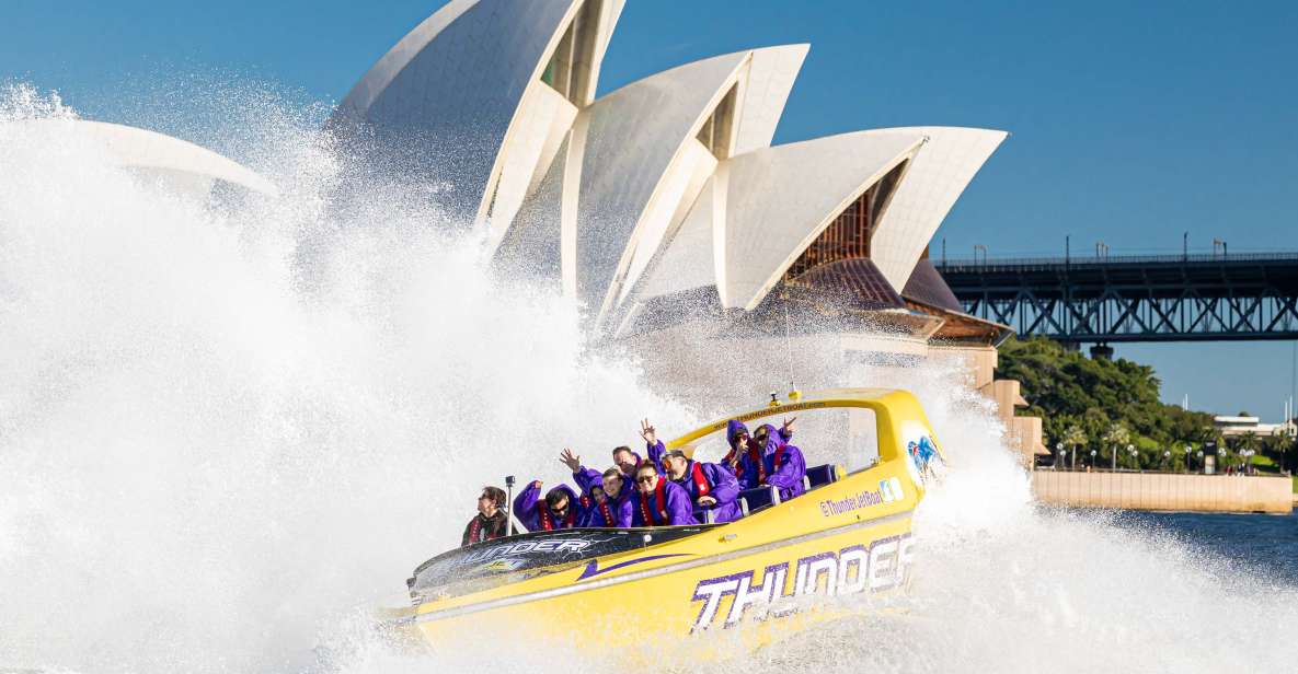 Sydney Harbour: 45-Minute Extreme Adrenaline Rush Ride - Inclusions Provided