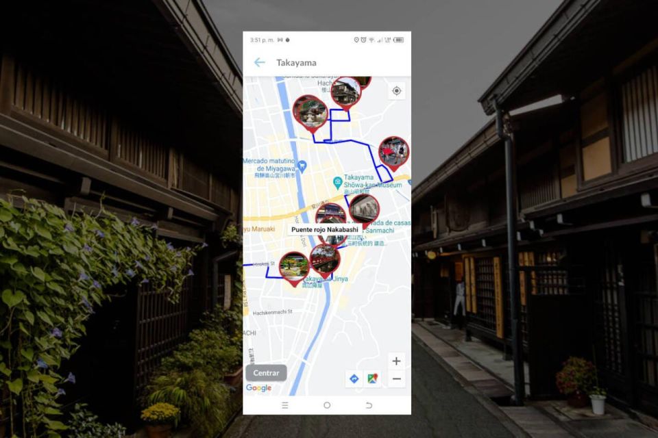 Takayama Self-Guided Tour App With Multi-Language Audioguide - Inclusions in the Tour Package