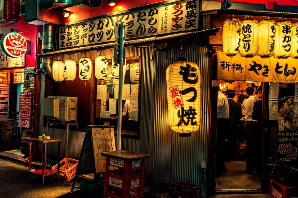 Tokyo: 3-Hour Food Tour of Shinbashi at Night - Whats Included