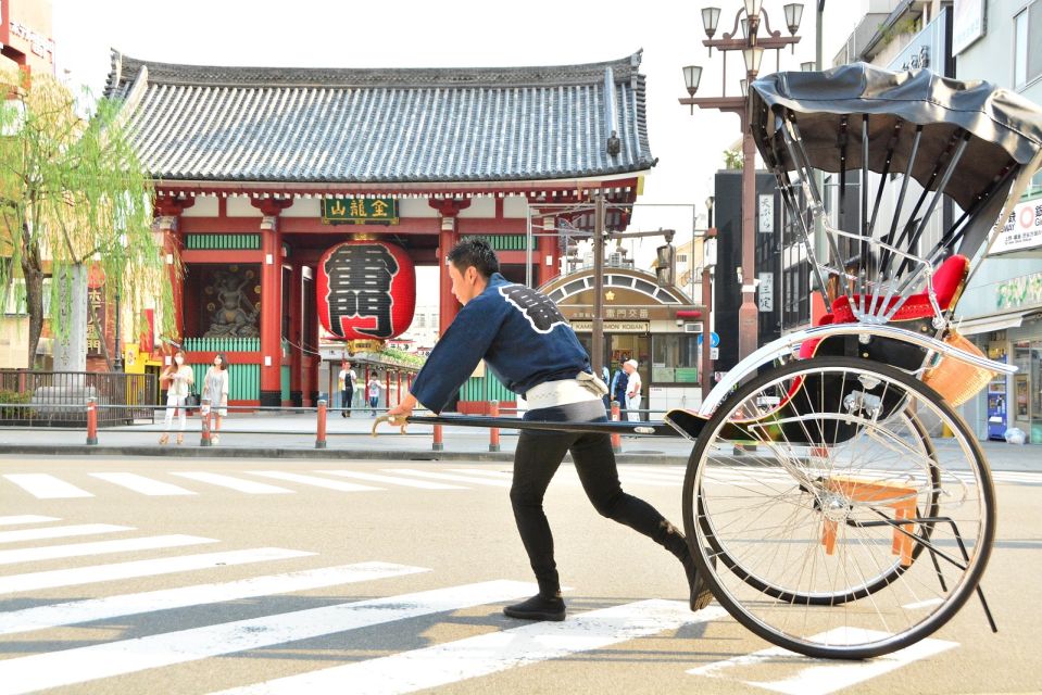 Tokyo: Asakusa Sightseeing Tour by Rickshaw - Tour Details and Duration