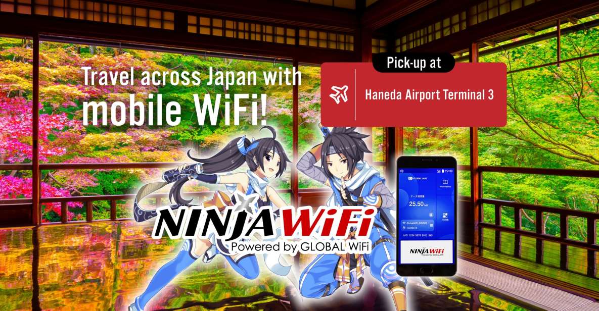 Tokyo: Haneda Airport Terminal 3 Mobile WiFi Rental - Simultaneous Device Connectivity