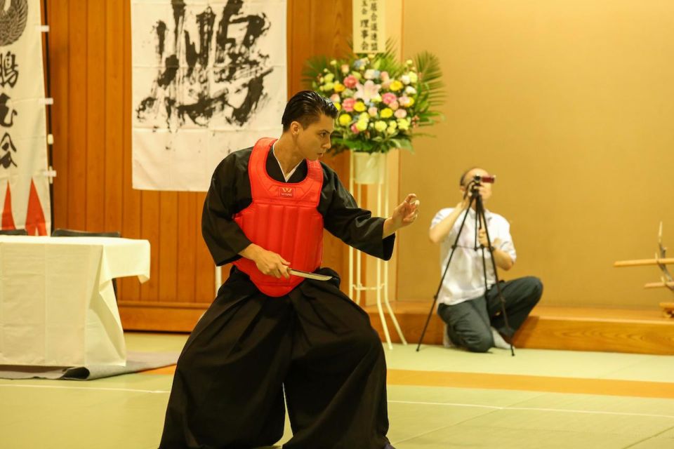 Tokyo Iaido Tournament Entry Fee + Martial Arts Experience - Iaido Experience Schedule