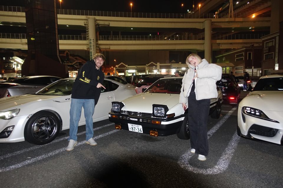 Tokyo: Nighttime Car Tour to Daikoku PA With Local Guide - Tour Inclusions