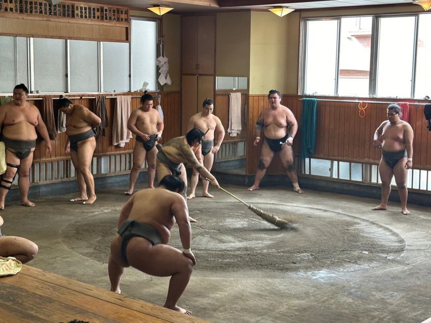 Tokyo: Visit Sumo Morning Practice With English Guide - Observing Morning Practice