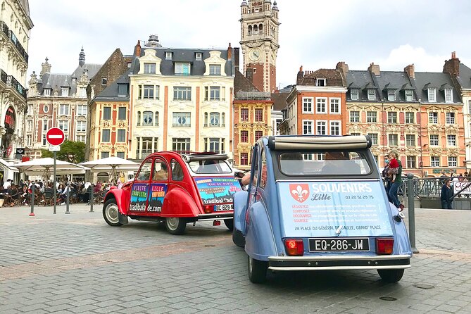 Unique Tour of Lille by Convertible 2CV - 1h00 - Exploring Old Lilles Attractions