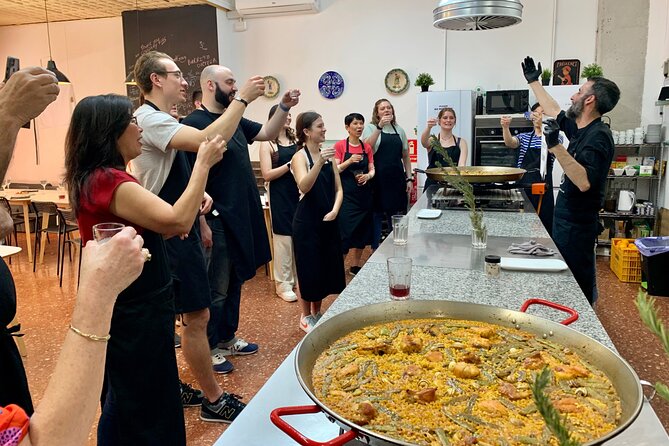 Valencian Paella Cooking Class, Tapas and Visit to Ruzafa Market. - Booking Information