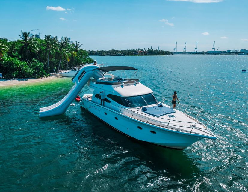Vice Yacht Rentals of Fort Lauderdale - Yacht Features and Inclusions