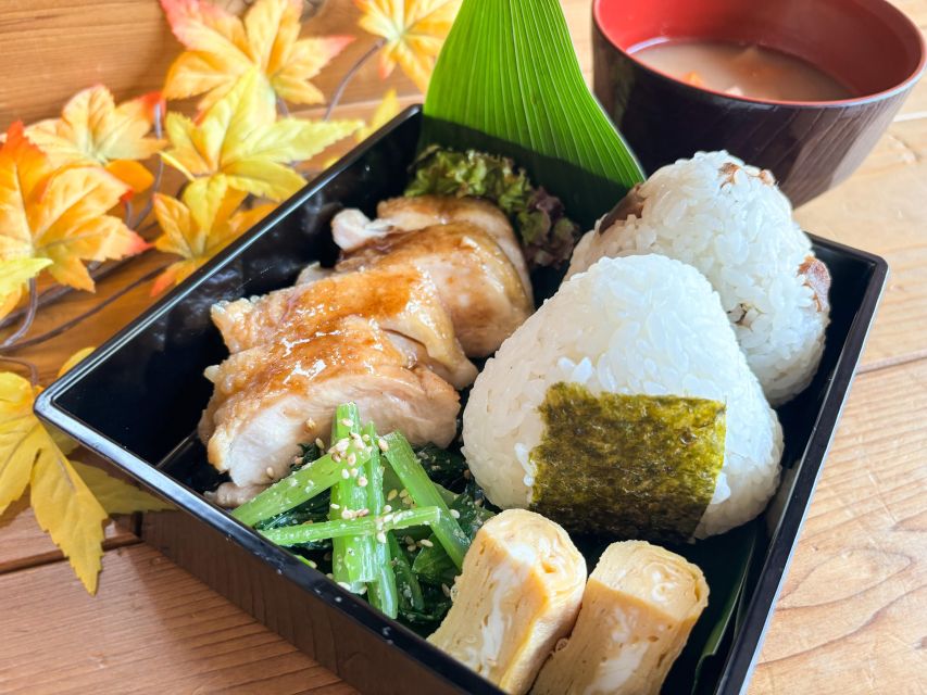 World-Famous Dish Teriyaki Chicken Bento With Onigiri - Cooking Experience Details