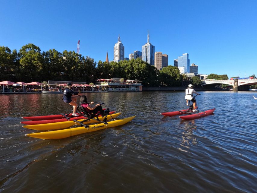 Yarra River, Melbourne Waterbike Tour - Group Size and Language