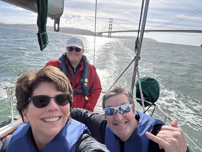 3hr PRIVATE Sailing Experience on San Francisco Bay 6 Guests - Key Points