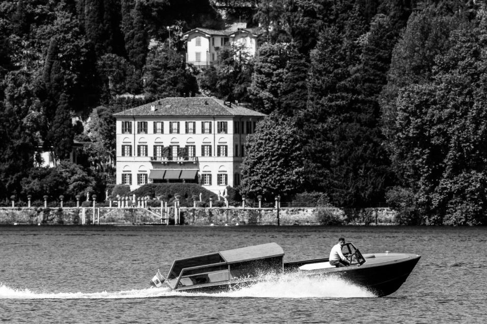 2H Private Tour on Wooden Boat on Lake Como Orrido Di Nesso - About the Tour