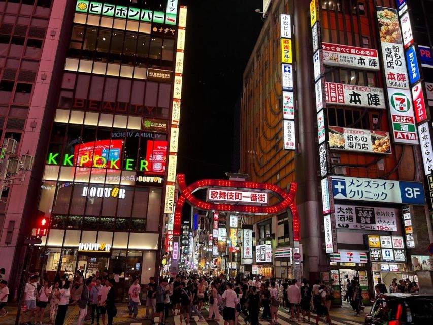 4 Hours Shibuya - Shinjuku Night Tour - Tour Inclusions
