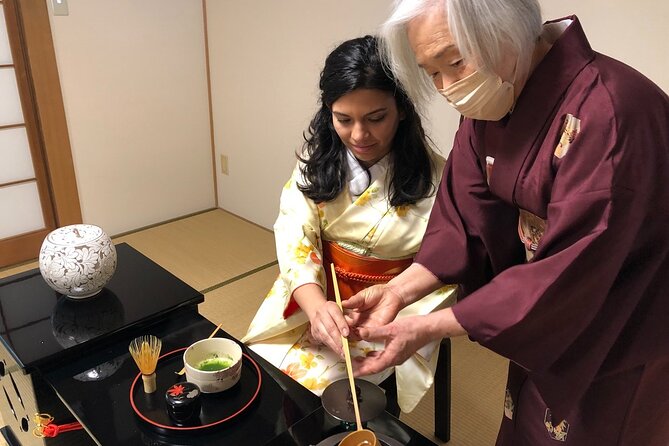Cultural Activity in Miyajima: Kimono, Tea Ceremony, Calligraphy, and Amulet - Japanese Tea Ceremony