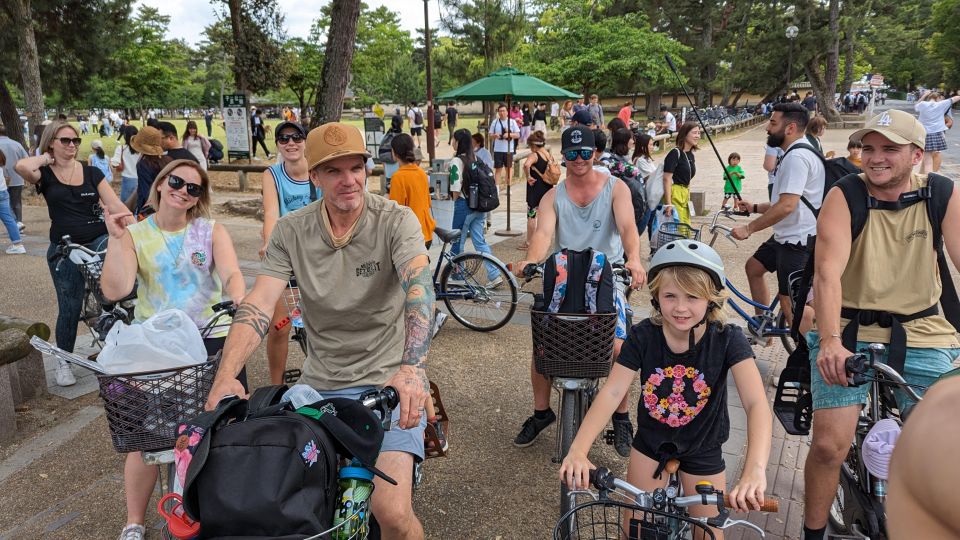 E-Bike Nara Highlights - Todaiji, Knives, Deer, Shrine - Mount Wakakusa and Deer Feeding