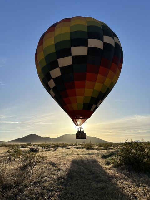 Epic Sonoran Sunrise Balloon Flight - Scenic Highlights