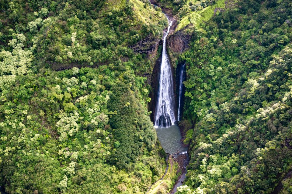 From Lihue: Kauai Sightseeing Helicopter Flight - Manawaiopuna Falls (Jurassic Park Falls)