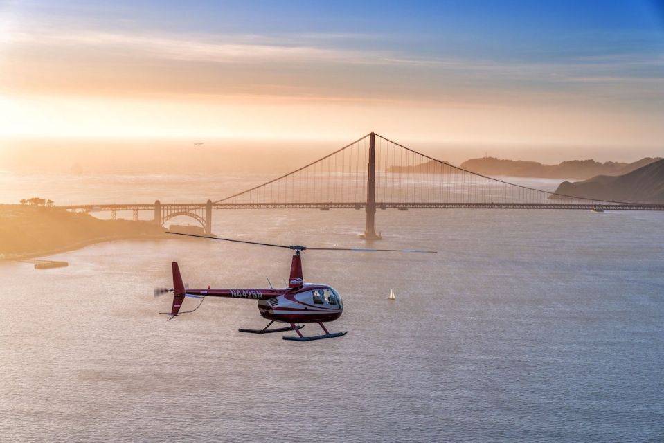 From Sausalito: San Francisco and Alcatraz Helicopter Tour - Cancellation Policy