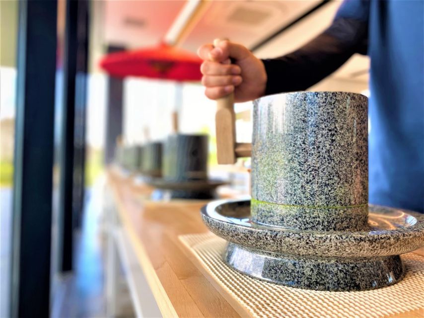 Kyoto: Tea Museum Tickets and Matcha Grinding Experience - Tea Grinding Workshop