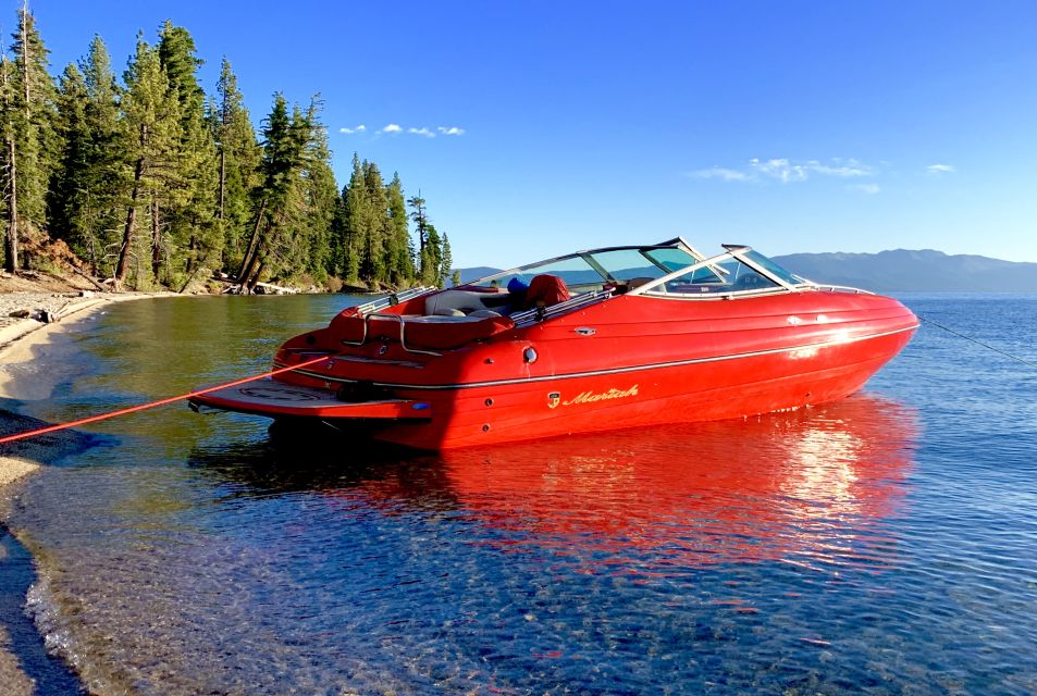 Lake Tahoe: Private Power Boat Charter 4 Hour Tour - Important Information