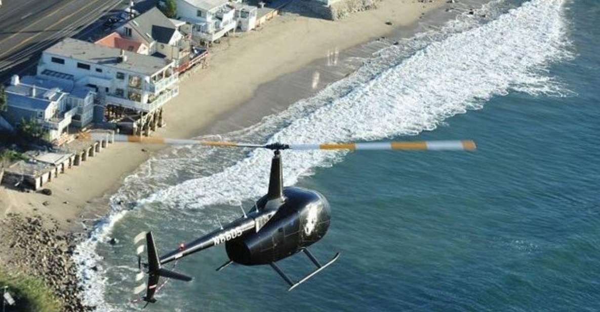 Los Angeles: 30 Minutes Helicopter Tour of the Coastline - Inclusions