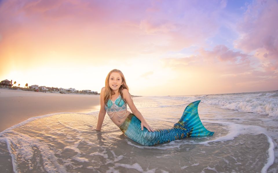 Magical Mermaid Photography Experience for Children - Transportation and Beach Location