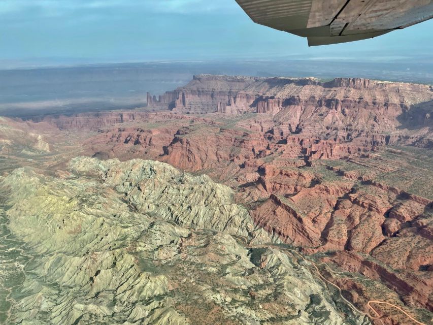 Moab: Canyons and Geology Airplane Trip - Observing Geological Features