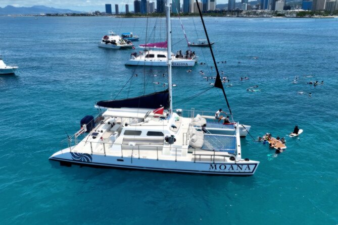 Moana's Guided Turtle Snorkel & Sailing Adventure at Waikiki - On-Board Experience