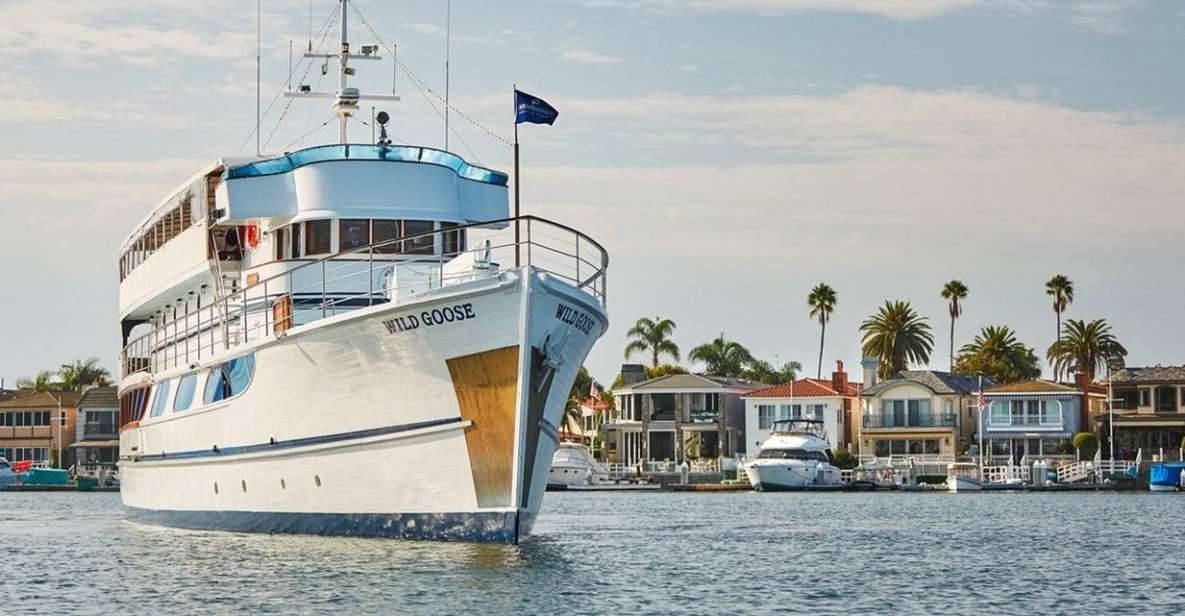 Newport Beach: Christmas Day Buffet Brunch or Dinner Cruise - Cruise Inclusions