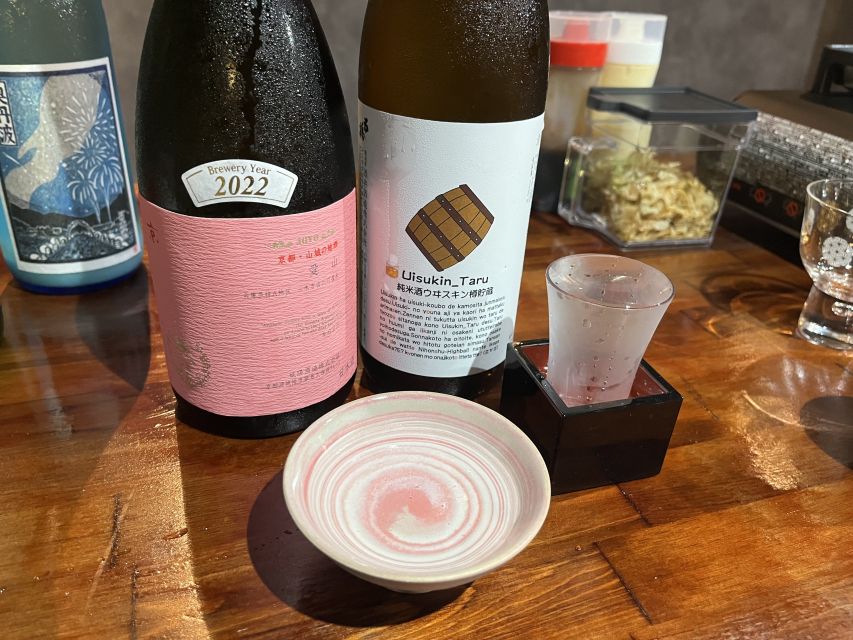 Osaka Sake Tasting With Takoyaki DIY - Personalized Takoyaki Creation