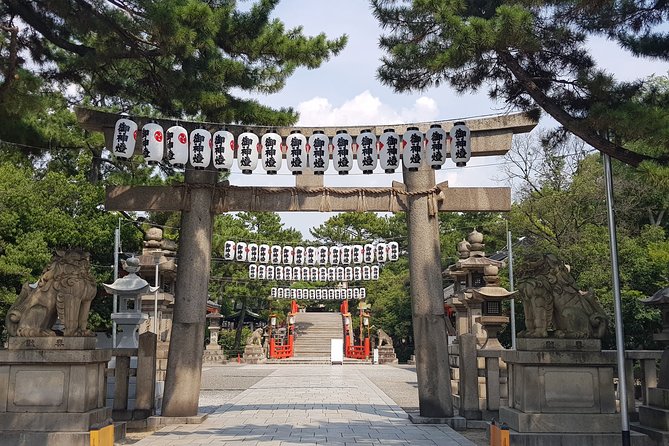 Private Car Full Day Tour of Osaka Temples, Gardens and Kofun Tombs - Visiting Sumiyoshi Taisha Shrine