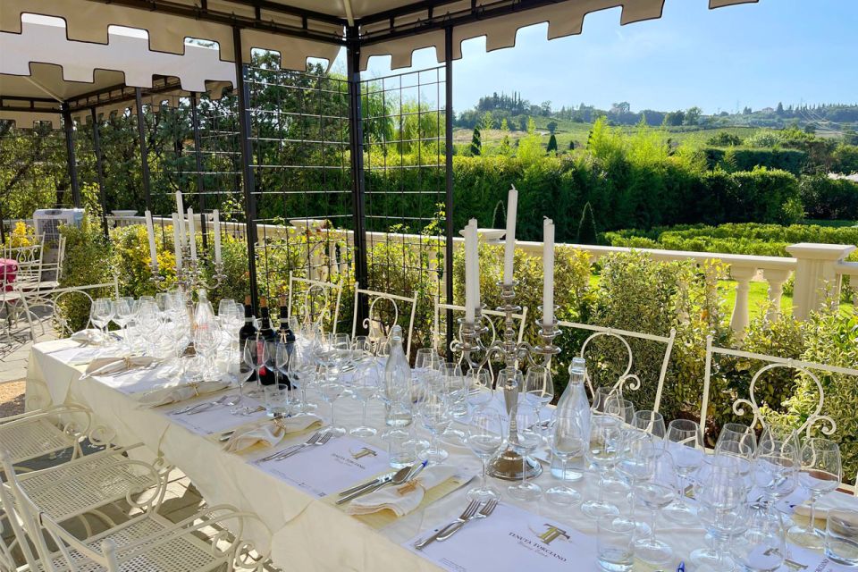 San Gimignano Private Garden Dinner on Royal Terrace - Recap