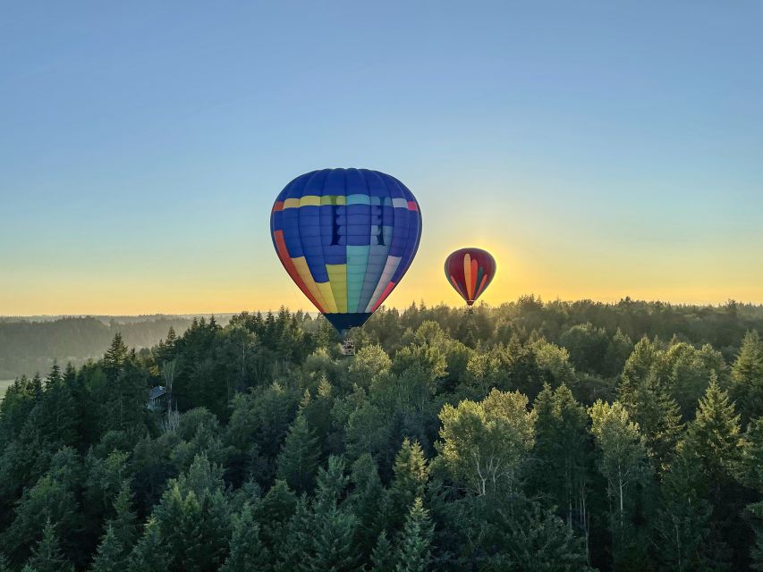 Seattle: Mt. Rainier Sunset Hot Air Balloon Ride - Restrictions and Requirements