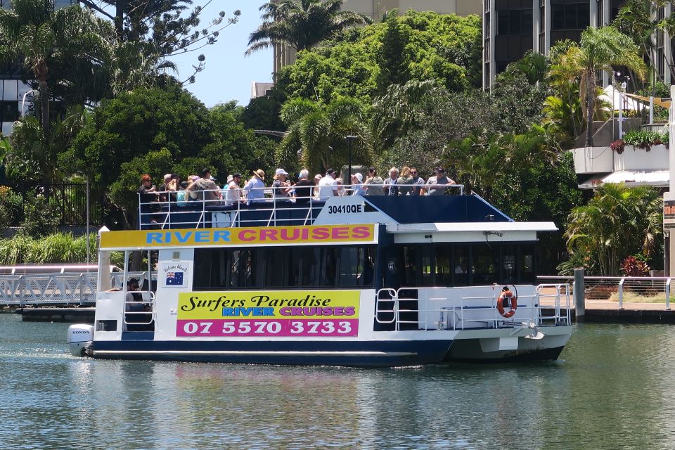 Surfers Paradise: Gold Coast Afternoon River Cruise - Booking Information