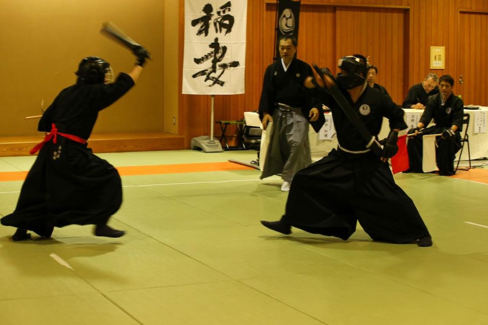 Tokyo Iaido Tournament Entry Fee + Martial Arts Experience - Iaido Experience Itinerary