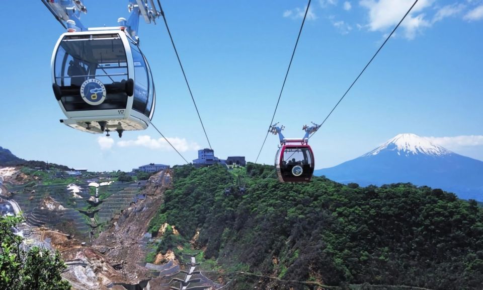 Tokyo: Mt. Fuji & Hakone Day Trip With Cable Car & Cruise - Visiting Owakudani Valley