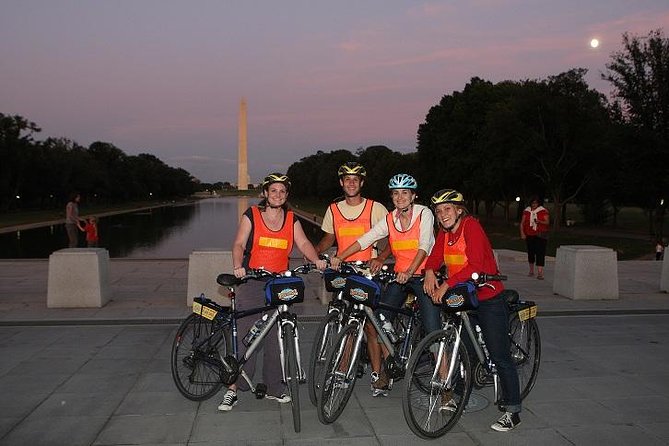 Washington DC Sites at Night Guided Bicycle Tour - Safety and Accessibility