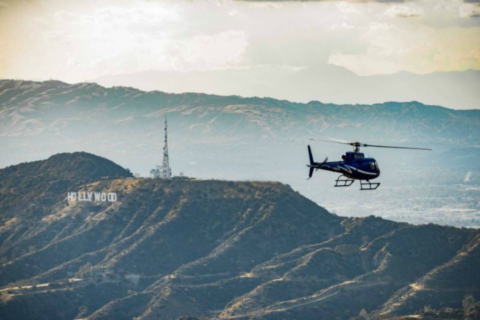 10-Minute Hollywood Sign Helicopter Tour - Important Information