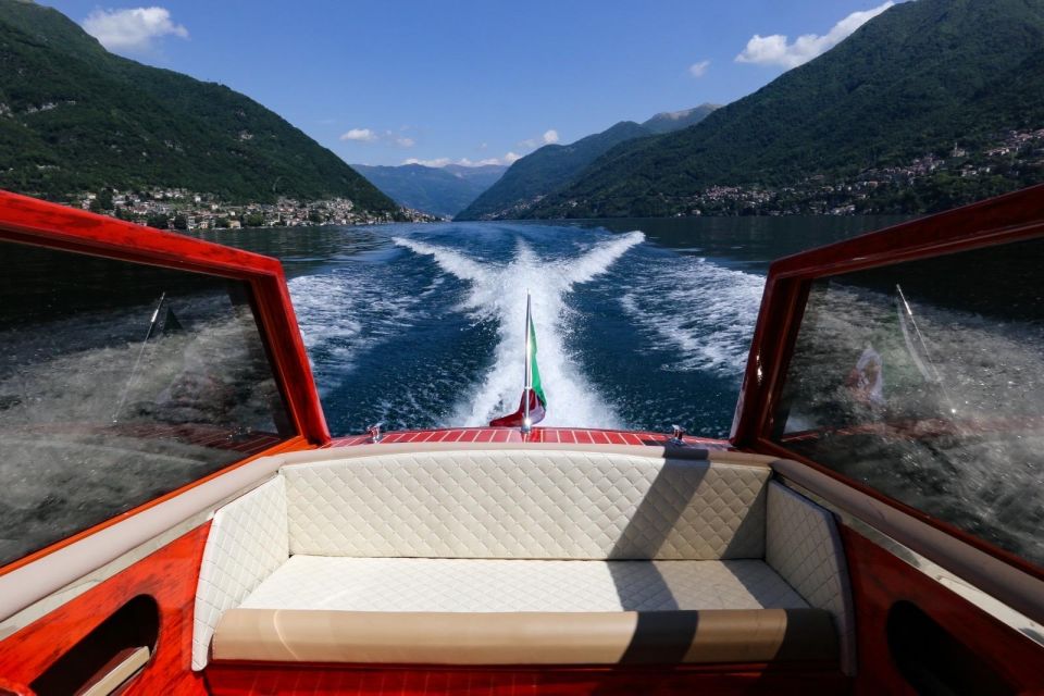 2H Private Tour on Wooden Boat on Lake Como Orrido Di Nesso - Miscellaneous
