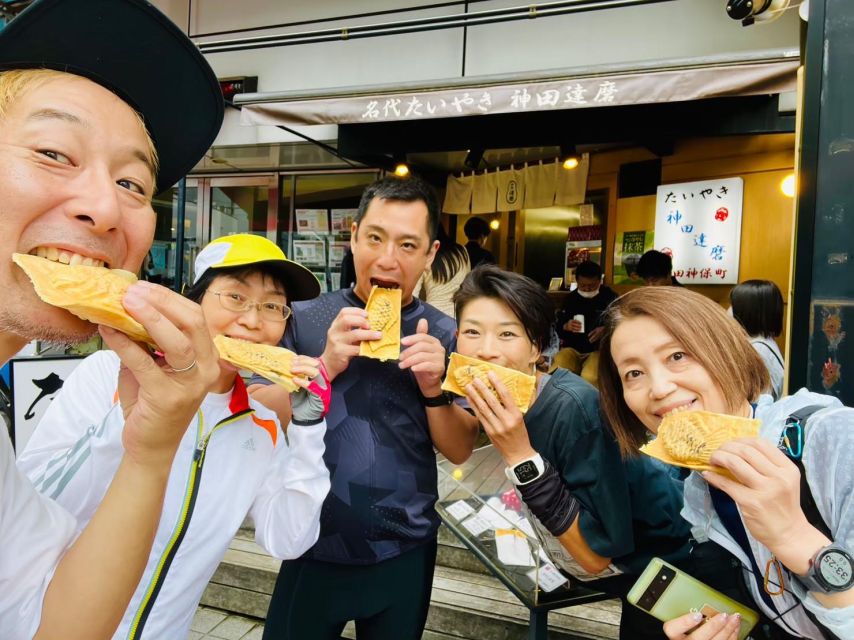 3 Hours E Bike Tour Around Chiyoda Tokyo Prefecture - Snack Tasting