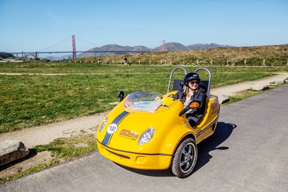GoCar 3-Hour Tour of San Franciscos Parks and Beaches - Important Information