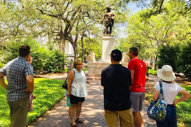Heart of Savannah History Walking Tour - 2hr - Meeting and End Points