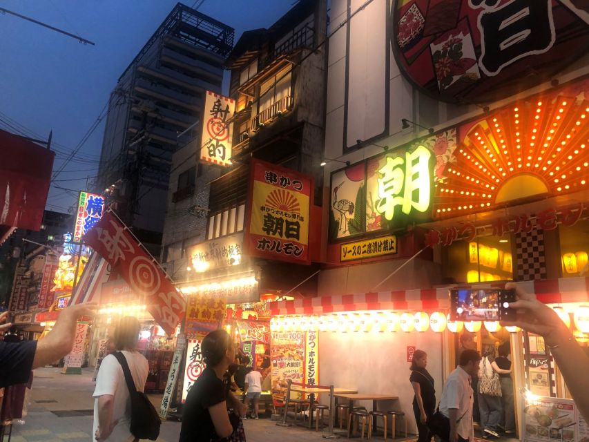 Hungry Osaka Street Food Tour (15 Dishes) Feast Like A Local - Blend of Modern and Traditional