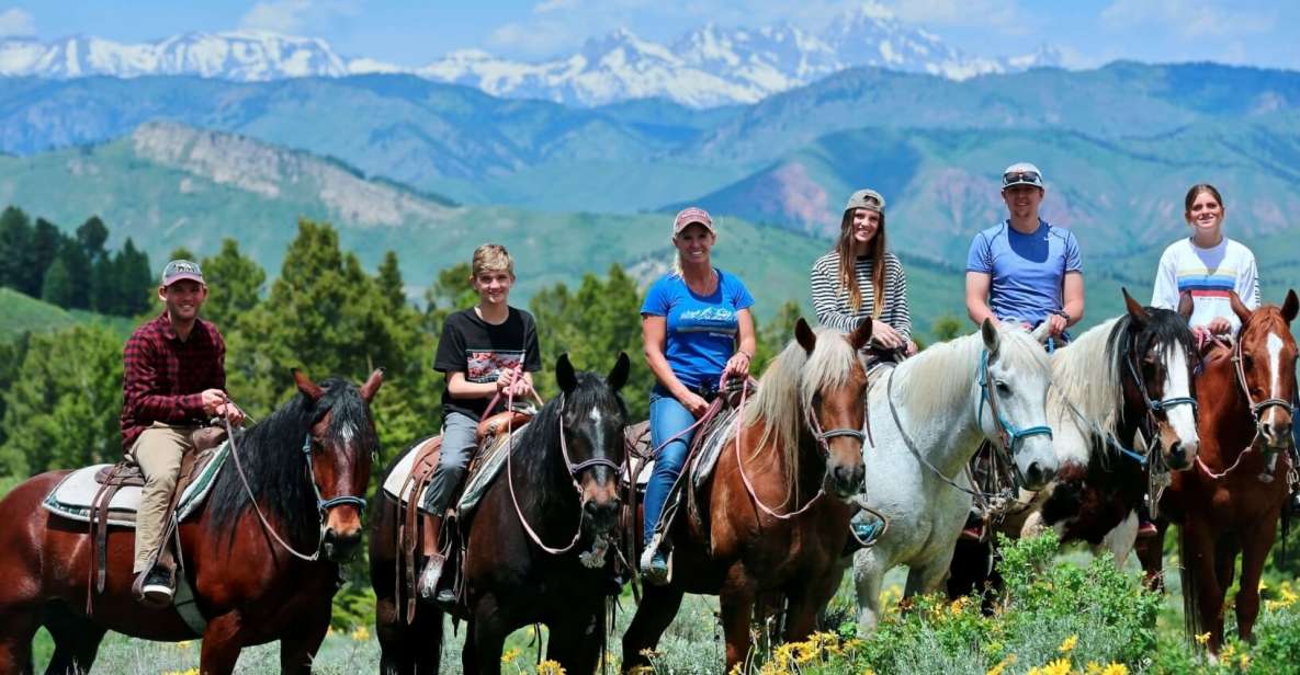 Jackson Hole: Teton View Guided Horseback Ride With Lunch - Horseback Riding Experience
