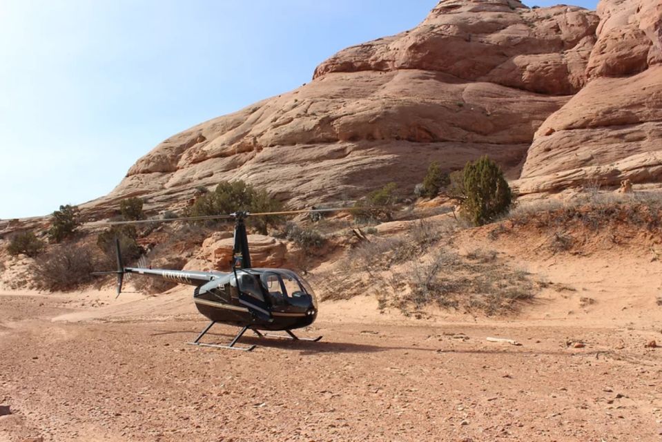 Moab: Canyon Country Sunset Helicopter Tour - Meeting Point
